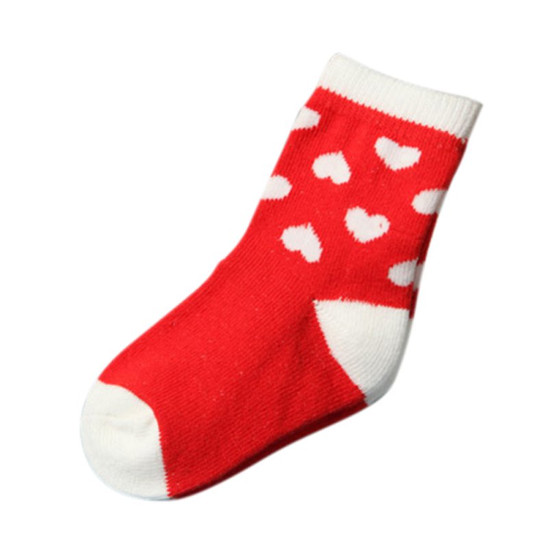 Soft Cartoon Printed Winter Socks