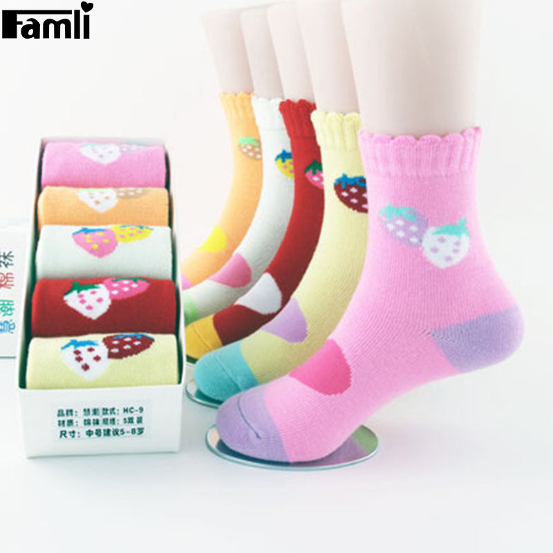 Warm Striped Winter Socks