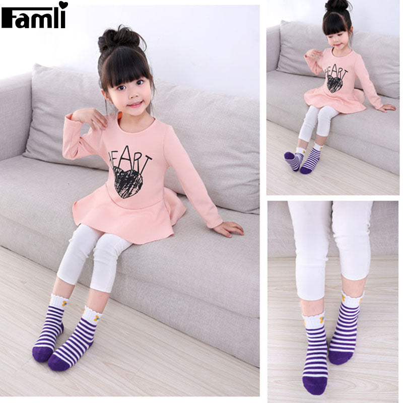 Warm Striped Winter Socks