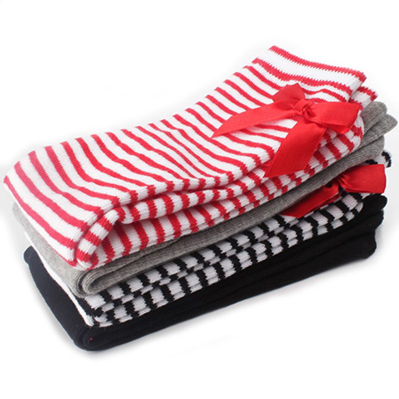 Stripe Knee High Socks