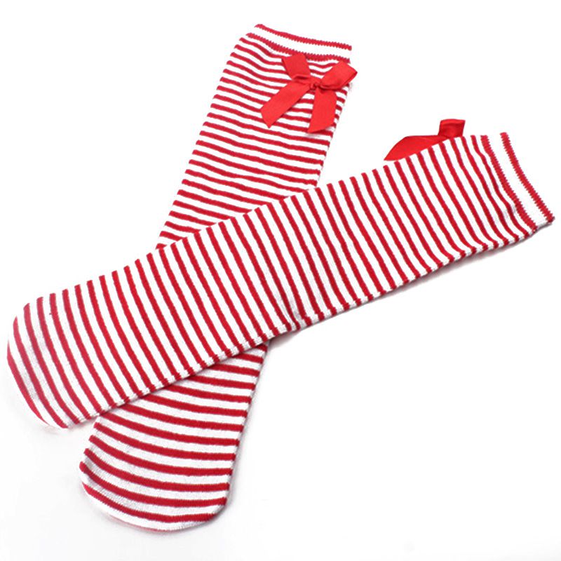 Stripe Knee High Socks