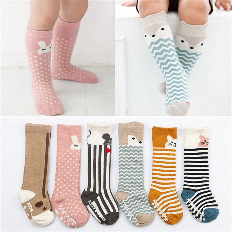 Animal Pattern Anti-slip Knee Socks