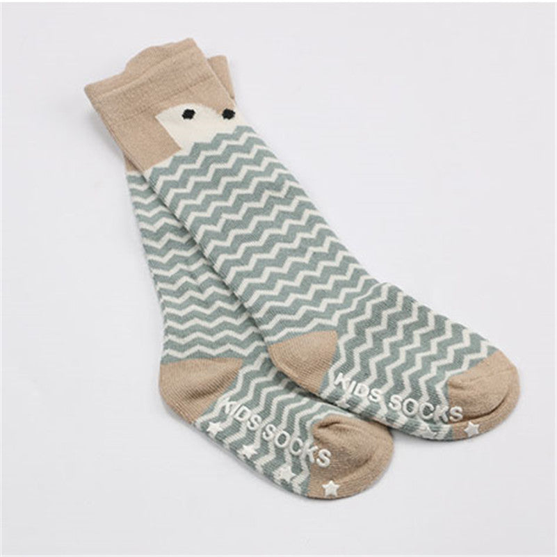 Animal Pattern Anti-slip Knee Socks