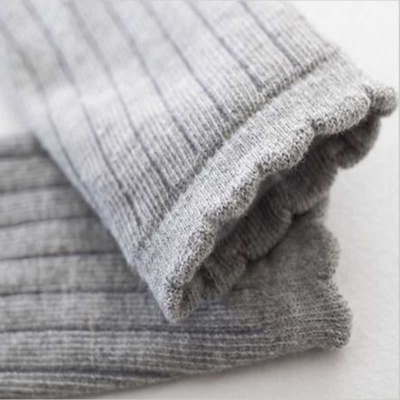 Striped Fashion Cotton Socks Anti Slip Solid Casual  kid Sock