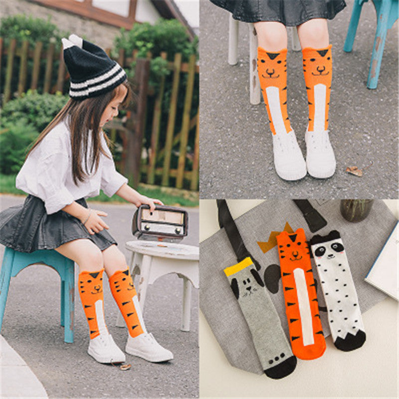 Adorable Knee High Kids Socks