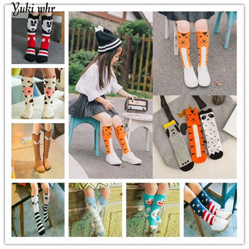 Adorable Knee High Kids Socks