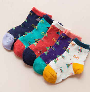 Kids Smiley Winter Socks