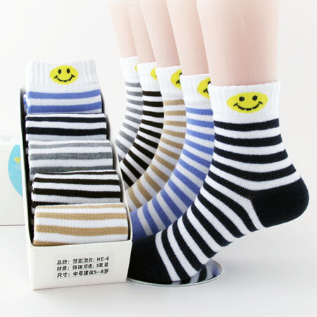 Warm Striped Winter Socks