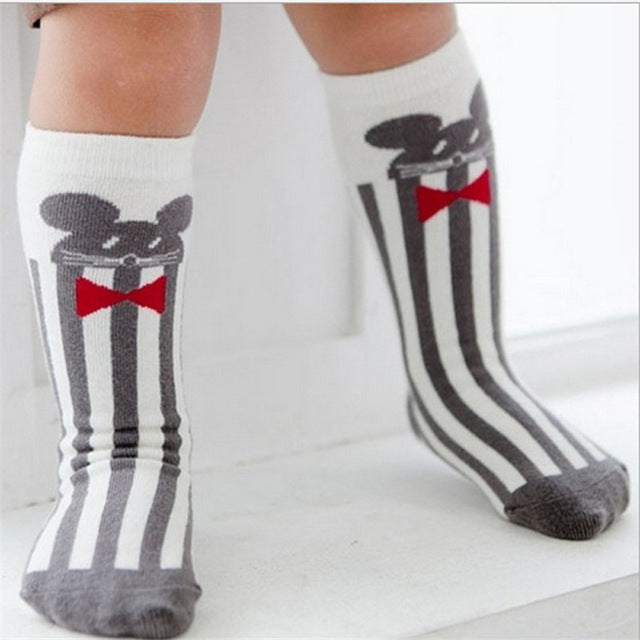 Animal Pattern Anti-slip Knee Socks