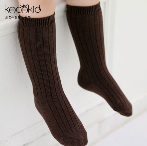 Striped Fashion Cotton Socks Anti Slip Solid Casual  kid Sock