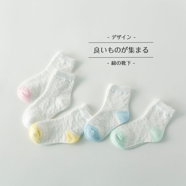Ultrathin Kids Mesh Socks