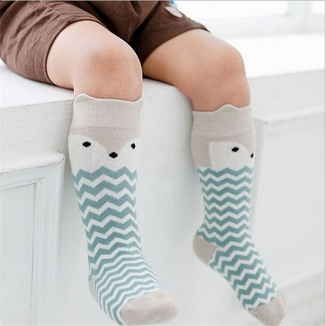 Animal Pattern Anti-slip Knee Socks