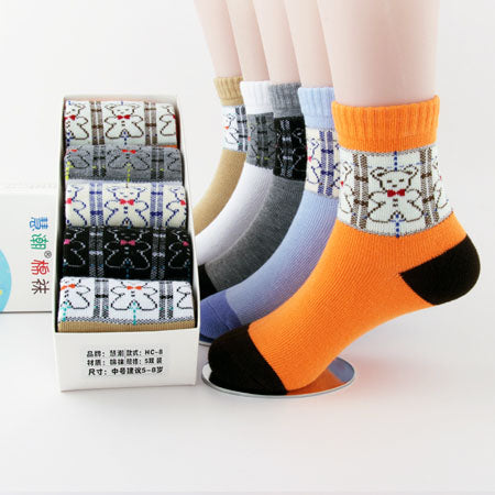Warm Striped Winter Socks