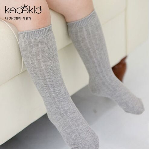 Striped Fashion Cotton Socks Anti Slip Solid Casual  kid Sock