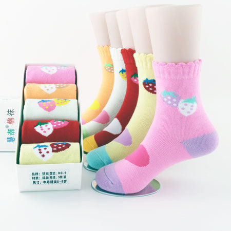 Warm Striped Winter Socks