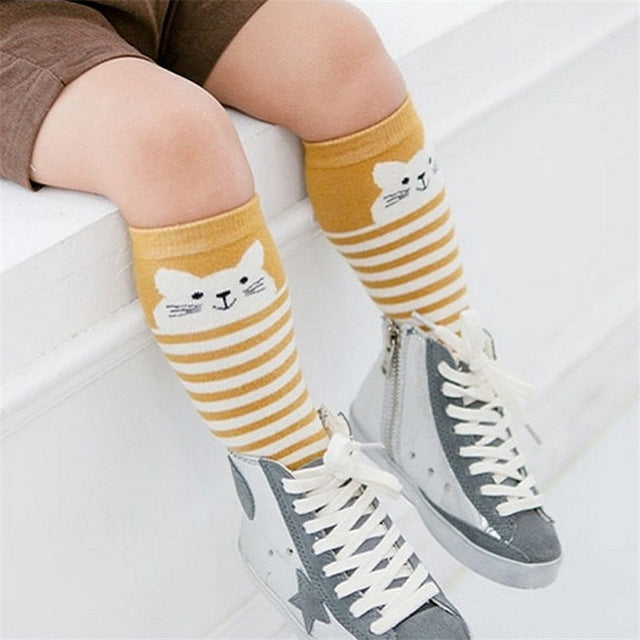 Animal Pattern Anti-slip Knee Socks