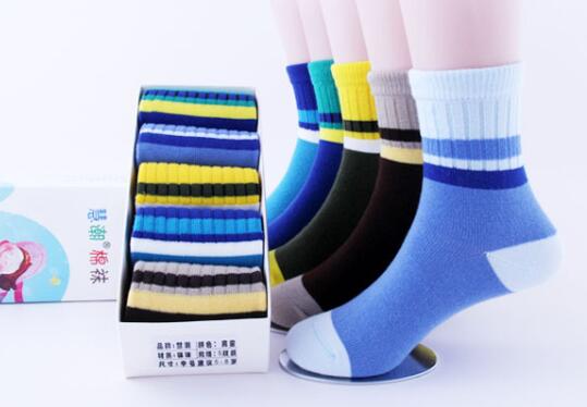 Warm Striped Winter Socks