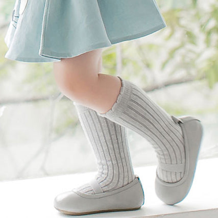 Striped Fashion Cotton Socks Anti Slip Solid Casual  kid Sock