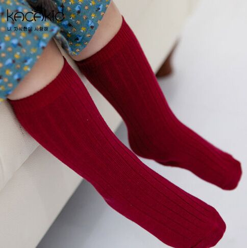 Striped Fashion Cotton Socks Anti Slip Solid Casual  kid Sock