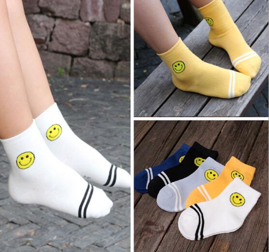 Kids Smiley Winter Socks