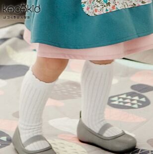 Striped Fashion Cotton Socks Anti Slip Solid Casual  kid Sock