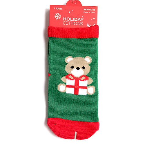 Cute Christmas Design Baby Socks