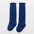 Double Needle Knee High Socks