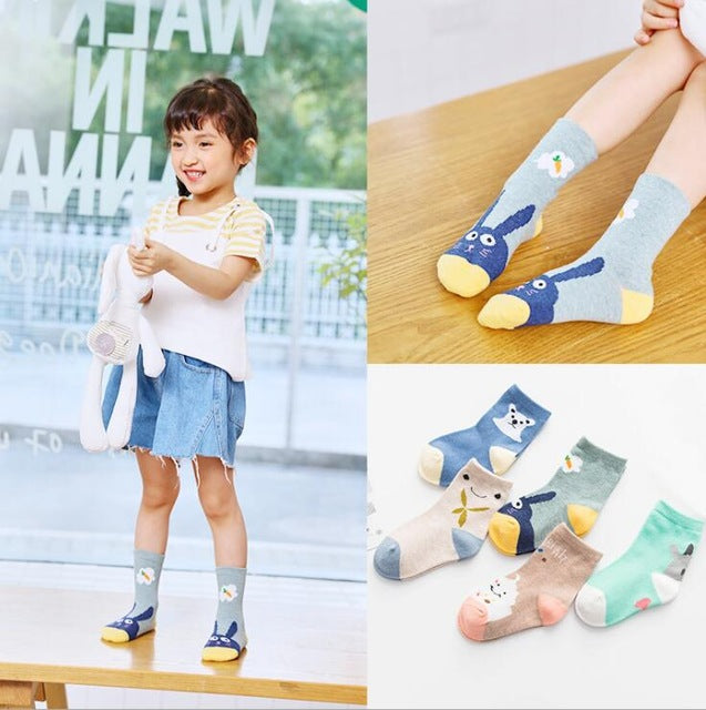 Kids Smiley Winter Socks