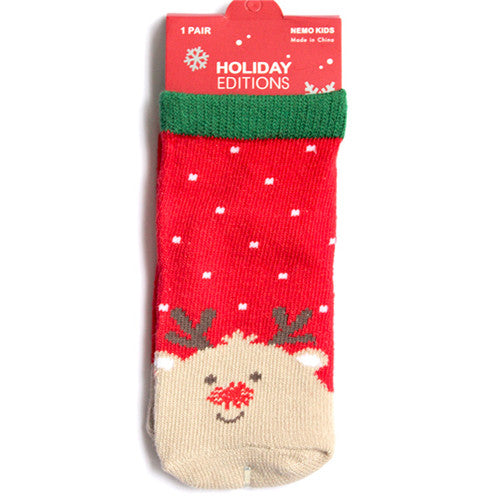 Cute Christmas Design Baby Socks